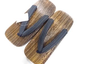 未使用品　男物桐下駄(26センチ)